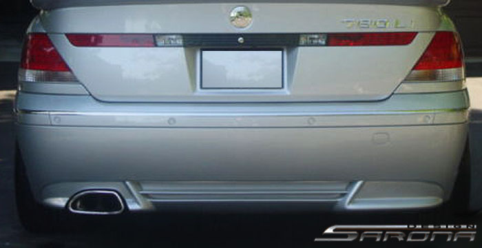 Custom BMW 7 Series  Sedan Rear Lip/Diffuser (2002 - 2005) - $299.00 (Part #BM-009-RA)